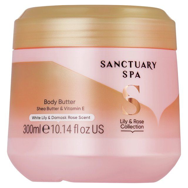 Sanctuary Spa Lily &amp;amp; Rose Collection Body Butter   300ml