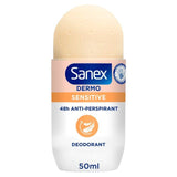 Sanex Dermo Sensitive Roll On Antiperspirant Deodorant    50ml
