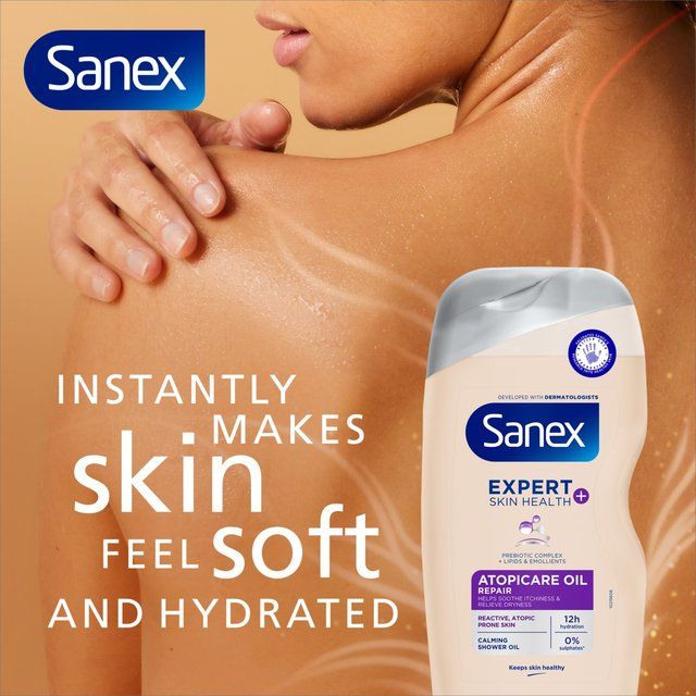 Sanex Expert+ Atopicare Oil Repair Shower Gel   515ml