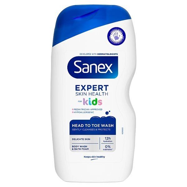 Sanex Expert Head to Toe Body Wash for Kids 450ml