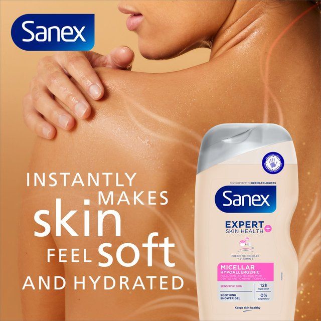 Sanex Expert+ Micellar Hypoallergenic Shower Gel   515ml