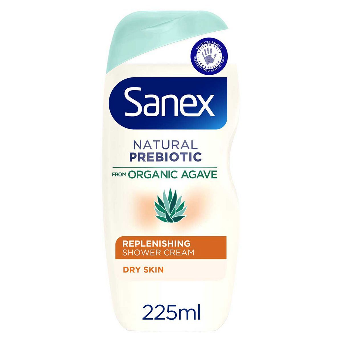 Sanex Organic Agave Replenishing Shower Gel 225ml