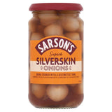 Sarson's Medium &amp;amp; Tangy Silverskin Onions   460g