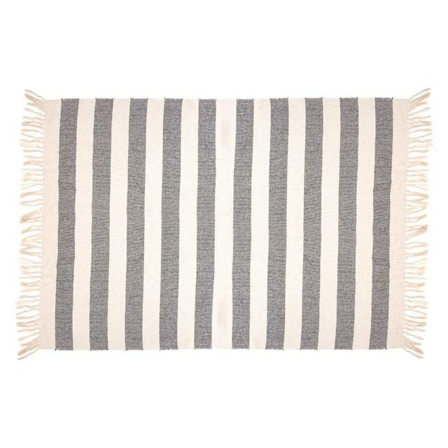 Sass &amp;amp; Belle Scandi Boho Stripe Blanket Throw