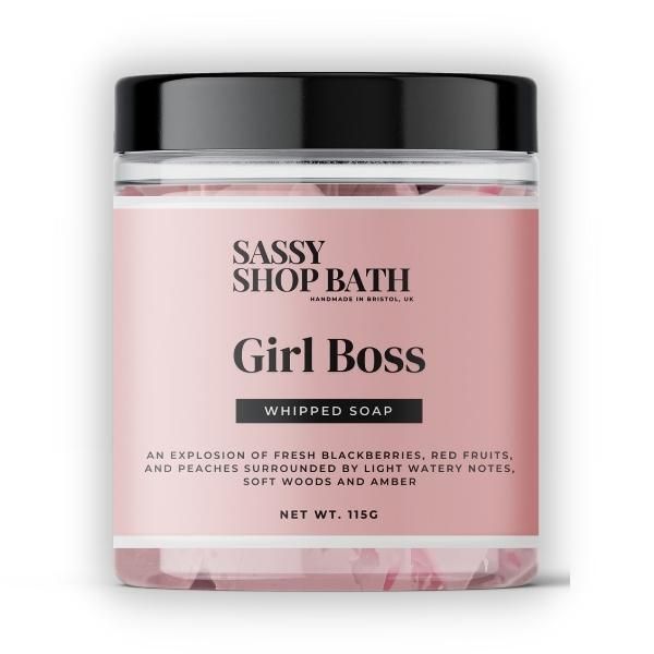 Sassy Shop Wax  Girl Boss Whipped Soap 115g