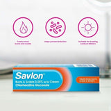 Savlon Burns &amp;amp; Scalds 0.25% Cream