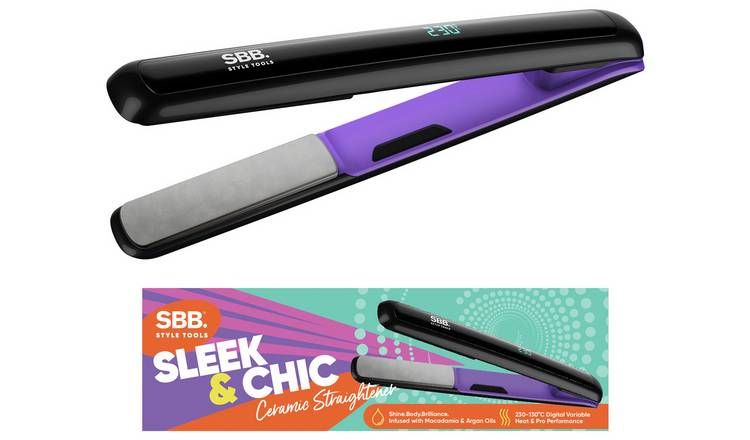 SBB Sleek &amp;amp; Chic Ceramic Hair Straightener