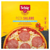 Schar Bonta Gluten Free Salami Pizza Thin &amp;amp; Crispy Frozen   330g