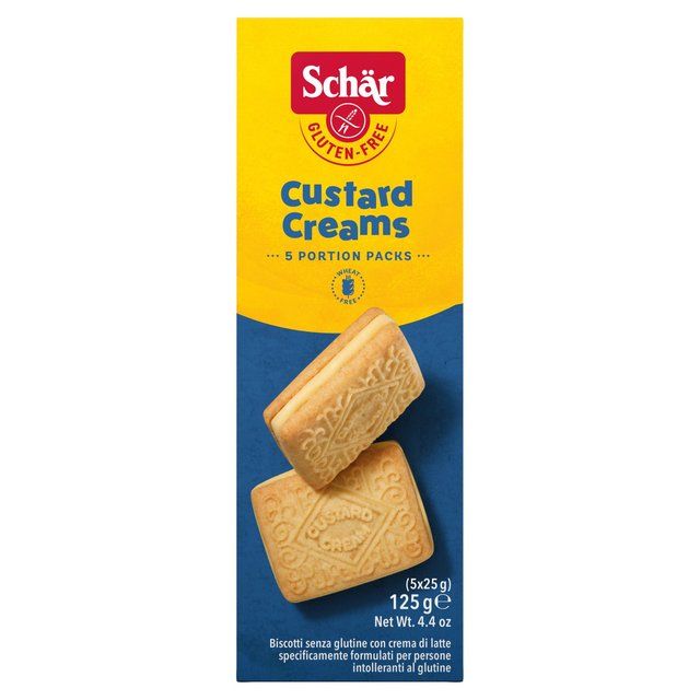 Schar Gluten Free Custard Creams   125g Default Title