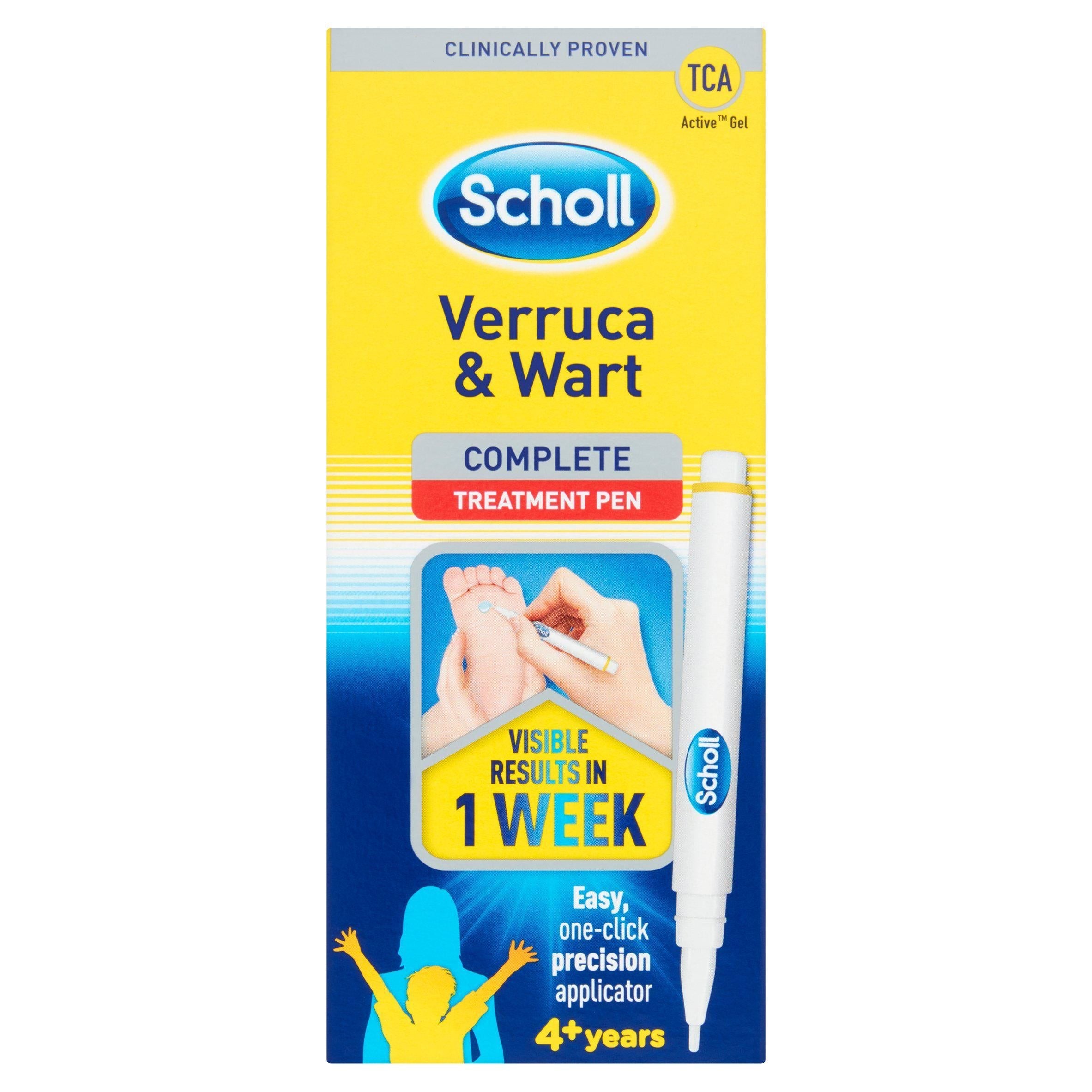 Scholl Verruca &amp;amp; Wart Complete Treatment Pen 4+ Years 2ml
