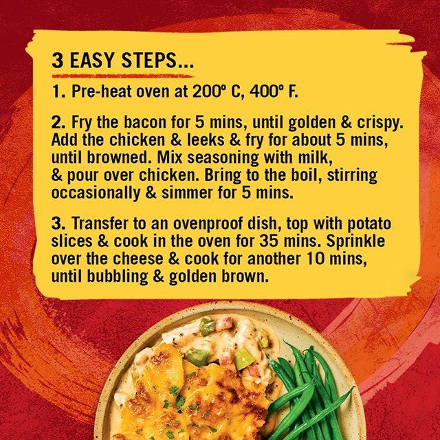 Schwartz Chicken Bacon &amp;amp; Potato Pie   35g