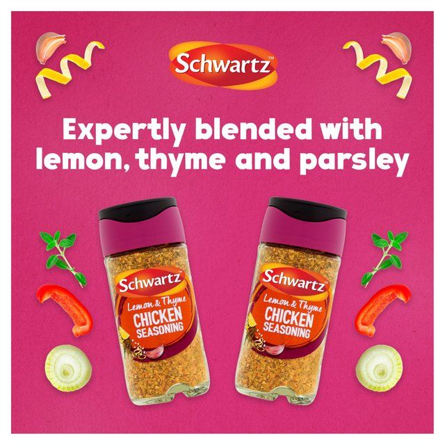 Schwartz Chicken Lemon &amp;amp; Thyme Seasoning   43g