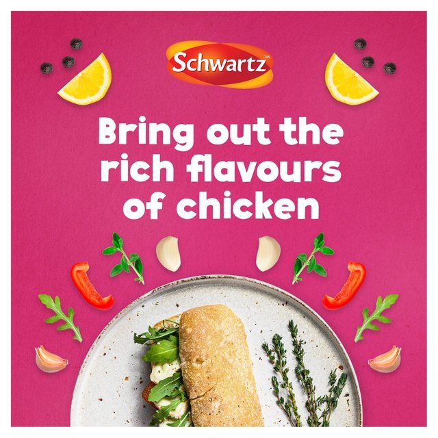 Schwartz Paprika &amp;amp; Lemon Chicken Seasoning No Added Salt Jar   43g