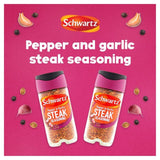 Schwartz Pepper &amp;amp; Garlic Steak Seasoning Jar   46g