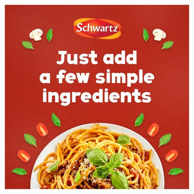 Schwartz Spaghetti Bolognese Recipe Mix   40g