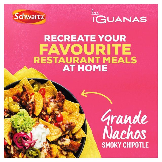 Schwartz x Las Iguanas Grande Nachos Smoky Chipotle 25g   25g