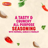 Schwartz x Nadiya Paprika Garlic &amp;amp; Parsley All Purpose Seasoning Drum    105g