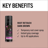 Schwarzkopf Dark Brown Root Retoucher   120ml