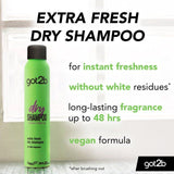 Schwarzkopf Got2b Extra Fresh Dry Shampoo   200ml