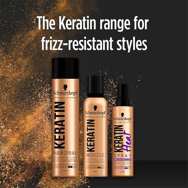 Schwarzkopf Styling Keratin Hair Mousse   250ml