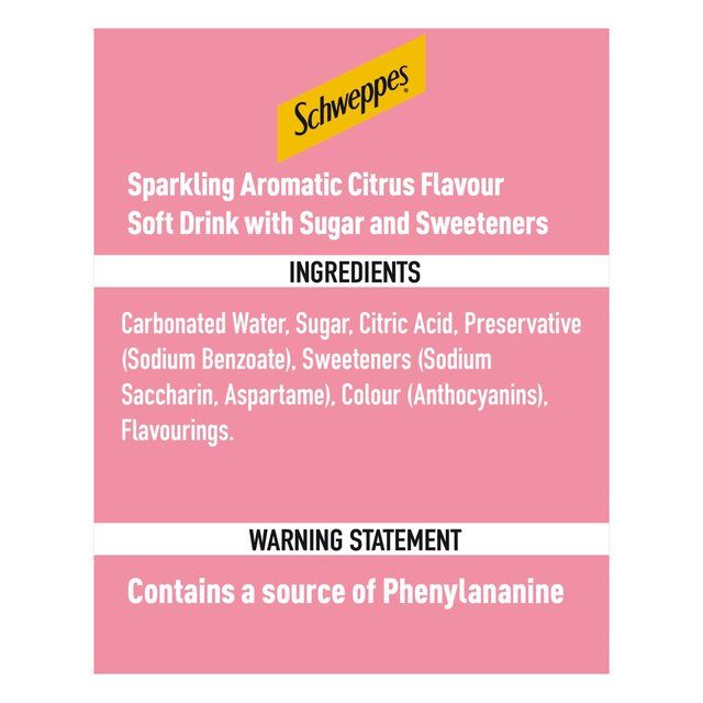 Schweppes Pink Soda   1L