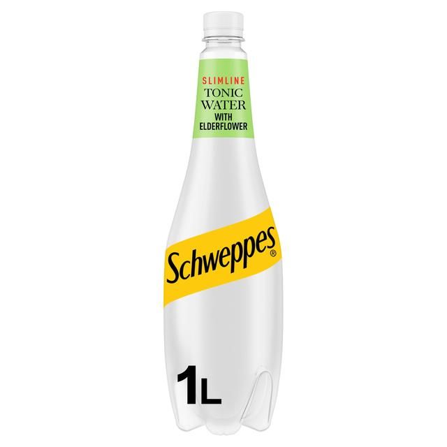 Schweppes Slimline Elderflower Tonic Water   1L