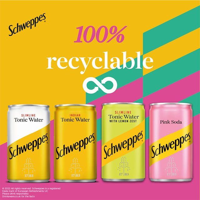 Schweppes Slimline Tonic Water   12 x 150ml