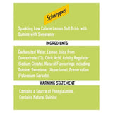 Schweppes Slimline Tonic with Zest of Lemon    1L