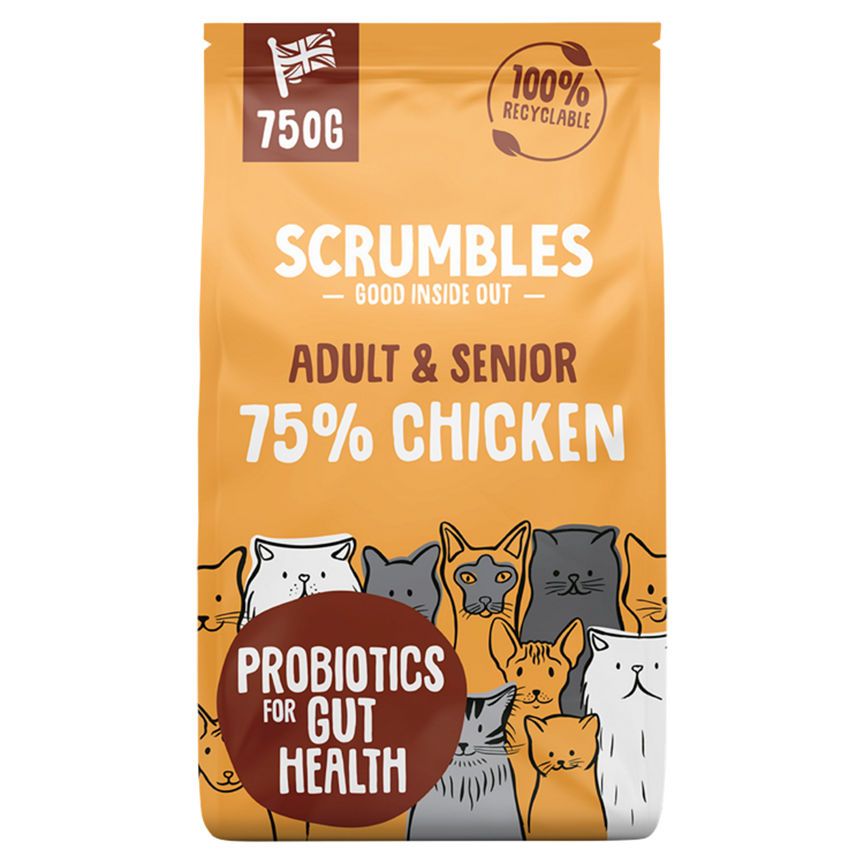 Scrumbles Adults &amp;amp; Seniors Chicken 750g