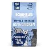 Scrumbles Gluten free Puppies &amp;amp; Toys Chicken Dry Dog Food   7.5kg