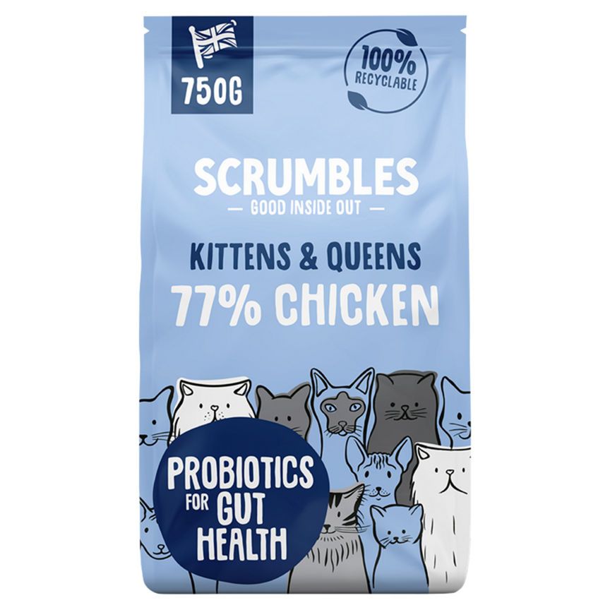Scrumbles Kittens &amp;amp; Queens Chicken 750g
