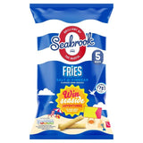 Seabrook Loaded Fries Seaside Salt &amp;amp; Vinegar   5 x 16g