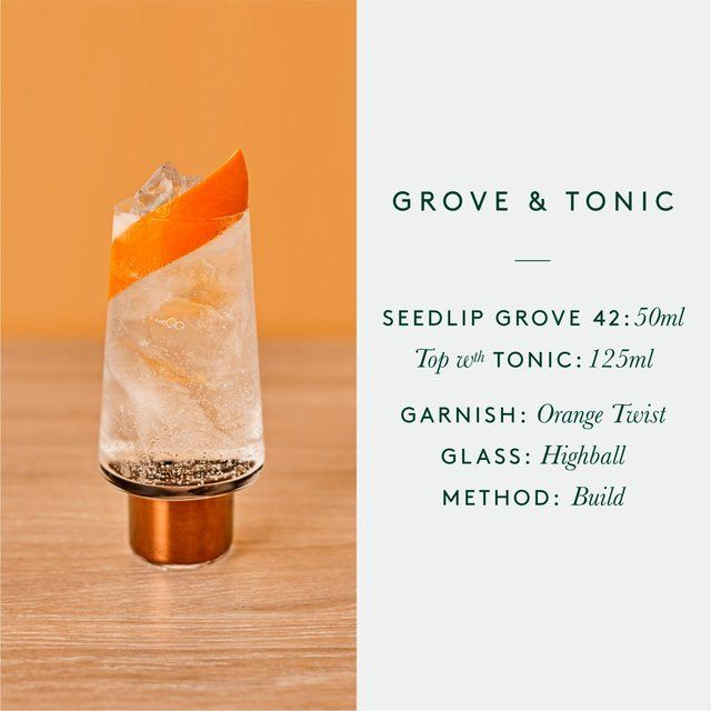 Seedlip Grove 42 Non-Alcoholic Spirit   70cl