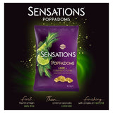 Sensations Lime &amp;amp; Coriander Chutney Sharing Bag Poppadoms   82.5g