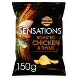 Sensations Roast Chicken &amp;amp; Thyme Sharing Crisps 150g