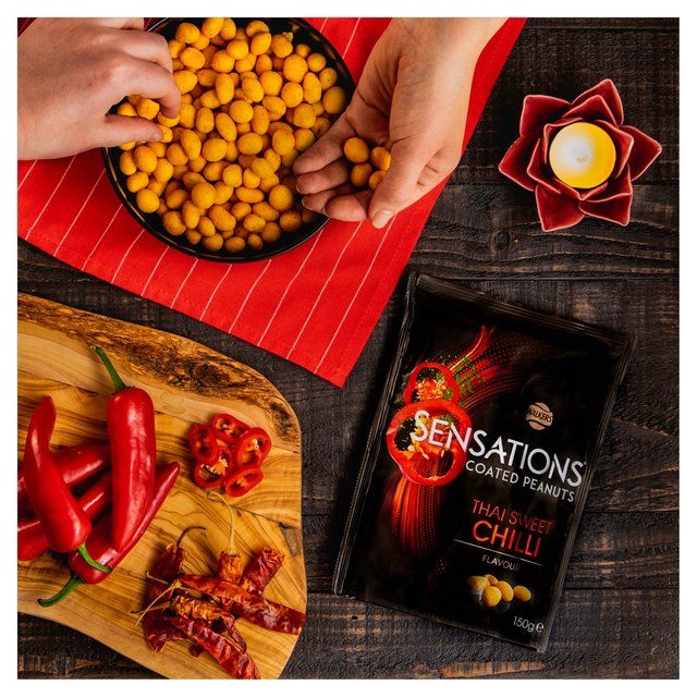 Sensations Thai Sweet Chilli Coated Sharing Peanuts   150g