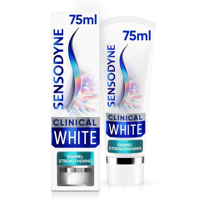 Sensodyne Clinical White Enamel Strengthening Toothpaste   75ml