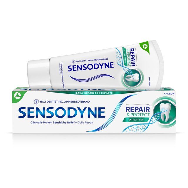 Sensodyne Repair &amp;amp; Protect Sensitive Extra Fresh Toothpaste   75ml