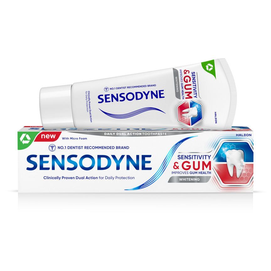 Sensodyne Sensitive Teeth Toothpaste Sensitivity &amp;amp; Gum Whitening