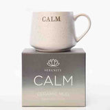 Serenity De-Bossed Mug &amp;quot;Calm&amp;quot;