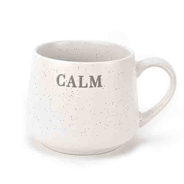Serenity De-Bossed Mug &amp;quot;Calm&amp;quot;