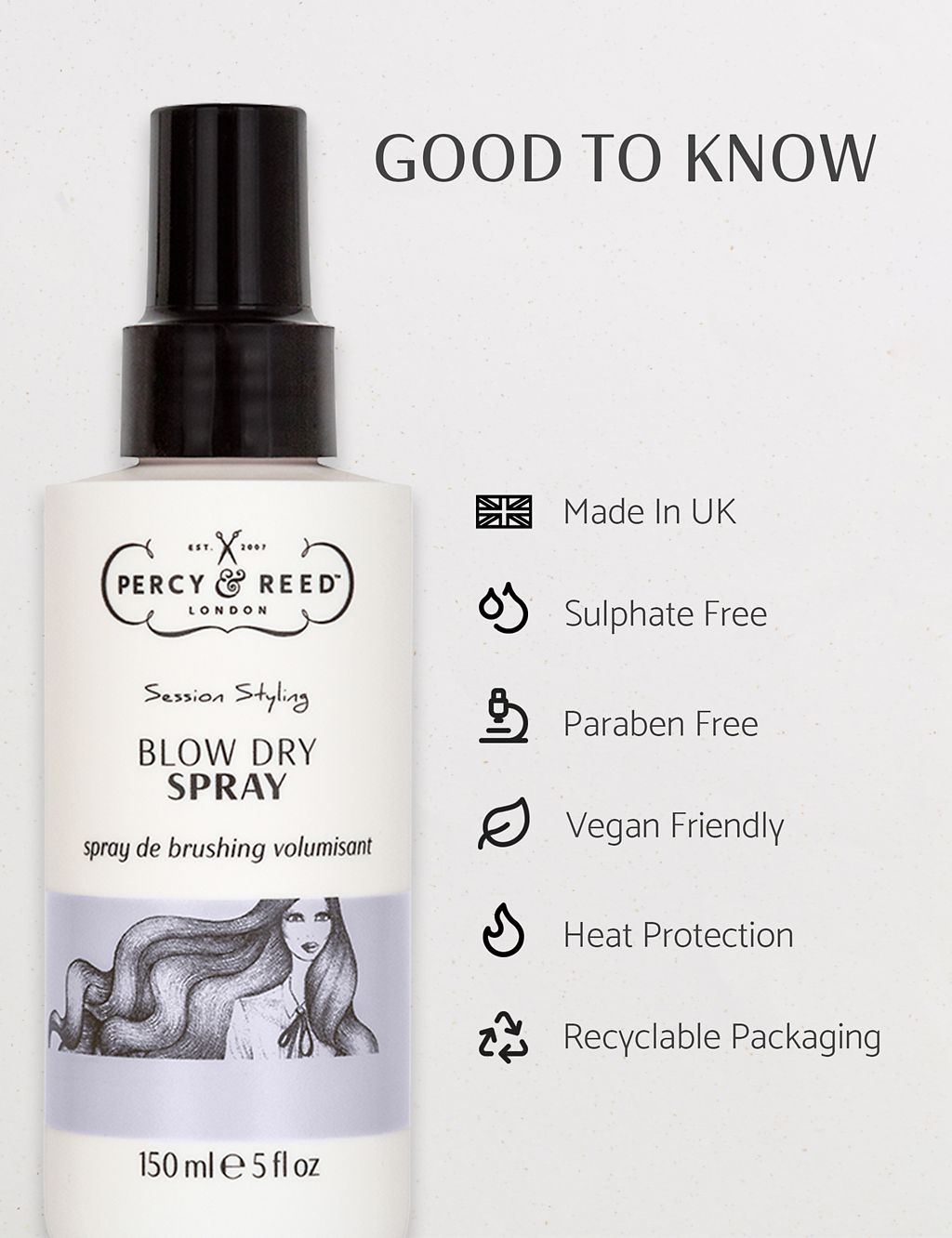 Session Styling Blow Dry Spray 150ml