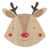 Set of 4 Reindeer Coasters   4 per pack