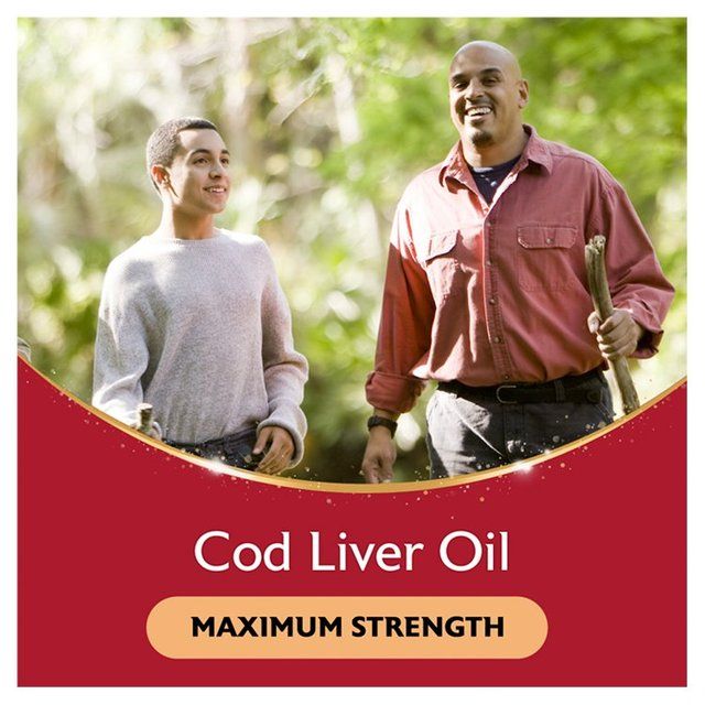 Seven Seas Cod Liver Oil Max Strength Omega-3 &amp;amp; Vitamin D Capsules   60 per pack
