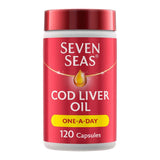 Seven Seas Cod Liver Oil One-A-Day Omega-3 Fish Oil &amp;amp; Vitamin D 120 Capsules