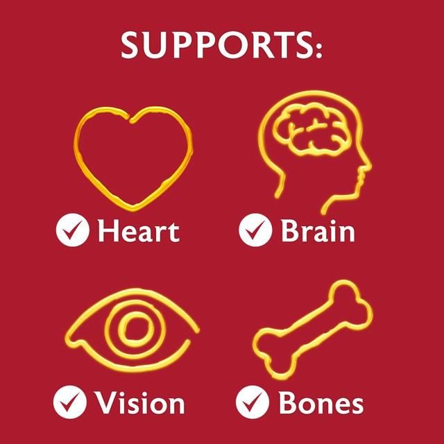 Seven Seas Cod Liver Oil One A Day Omega-3 Fish Oil &amp;amp; Vitamin D Caps   60 per pack