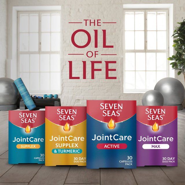 Seven Seas JointCare Active Glucosamine Omega-3 &amp;amp; Chondroitin 60 Caps   60 per pack