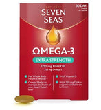 Seven Seas Omega-3 Fish Oil Extra Strength with Vitamin D 30 Capsules