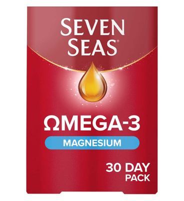 Seven Seas Omega-3 Fish Oil &amp;amp; Magnesium with Vitamin D 30 Day Duo Pack