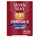 Seven Seas Omega 3 &amp;amp; Multivitamins Man 50+, 30 Day Duo Pack